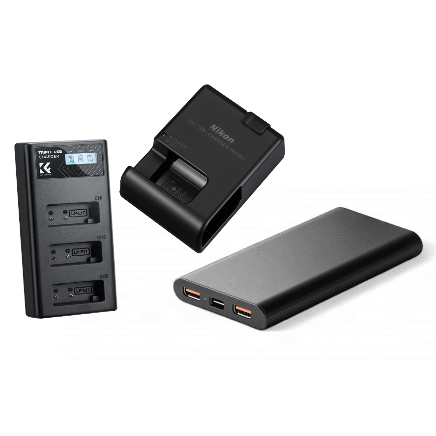 باتری و ملزومات شارژ