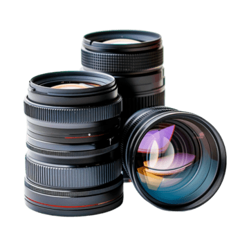 لنز دوربین حرفه‌ای