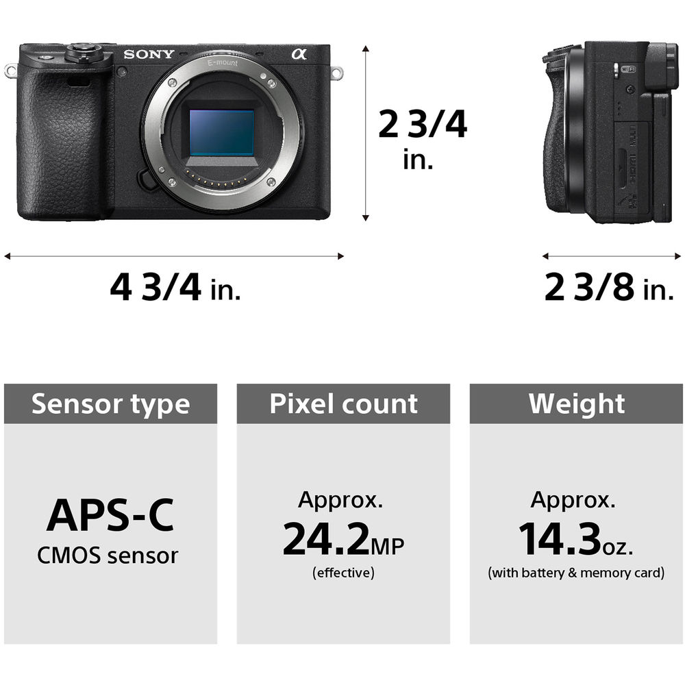 دوربین سونی مدل SONY a6400