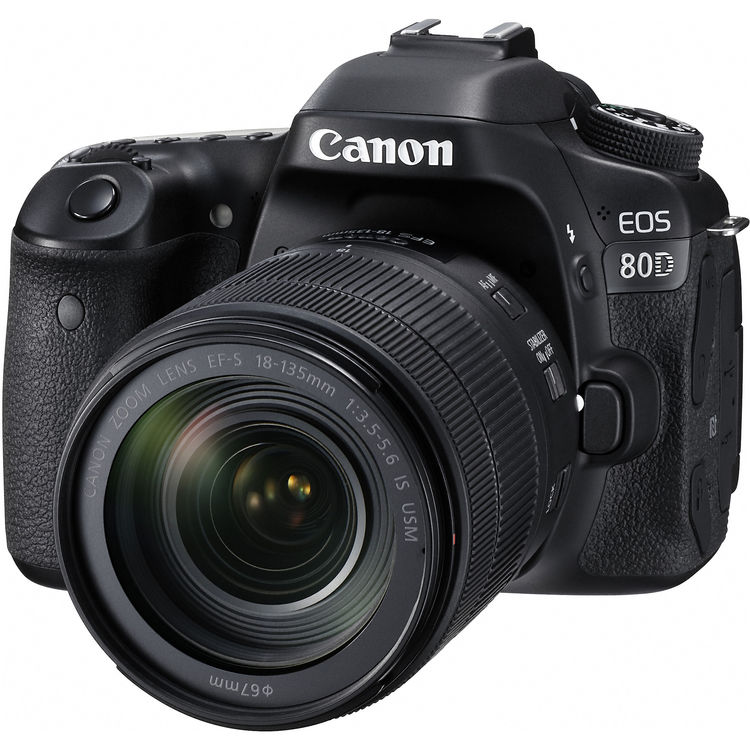 دوربین کانن EOS 80D kit 18-135mm IS USM