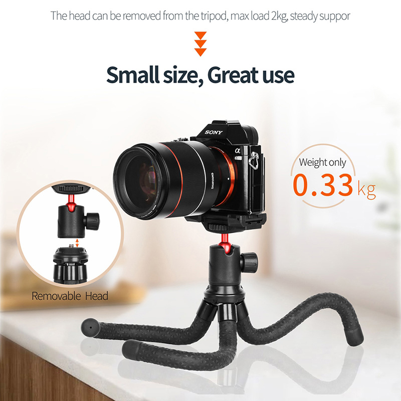 سه پایه منعطف کینگ جوی KINGJOY KT-660+BD-50