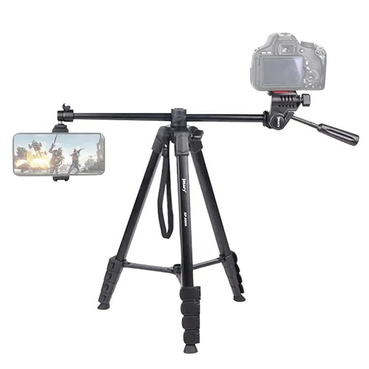 سه پایه دوربین جیماری Jmary KP-2209 (دارای هولدر موبایل)