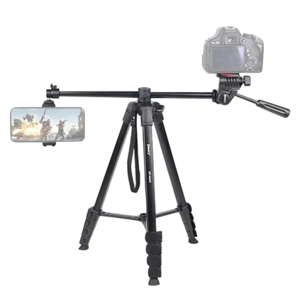 سه پایه دوربین جیماری Jmary KP-2209 (دارای هولدر موبایل)